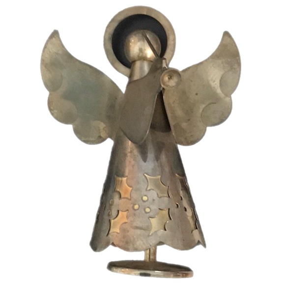 Holiday Musical “SILENT NIGHT” Spinning Mexican Angel “Holiday Spinning Angel - Picture 4 of 16